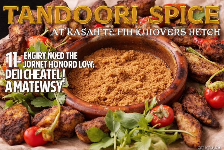 Tandoori Spice in Action