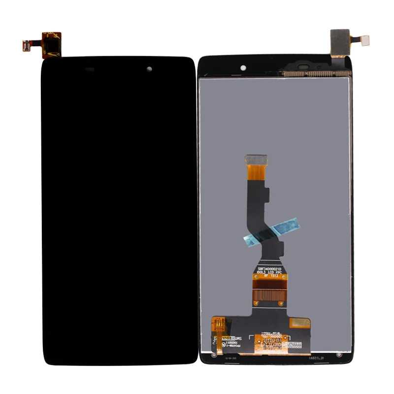 

High Quality LCD Digitizer For Alcatel One Touch Idol 3 OT6039 6039 LCD Display Touch Screen Digitizer Assembly Replacement, Black