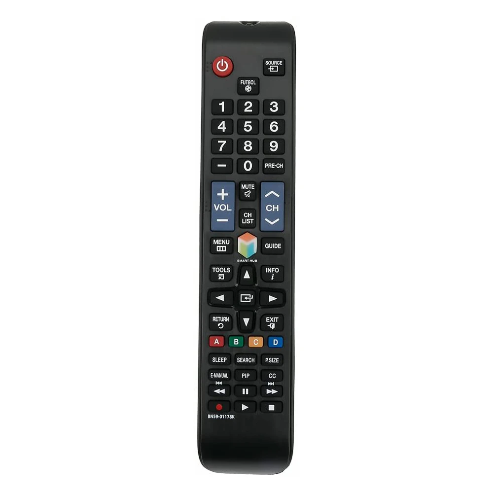 

BN59-01178K Smart TV Remote Control for samsung LED HDTV UN55H6103AF UN55H6103AFXZP UN32H4303AH UN55ES6100 telecomando, Black