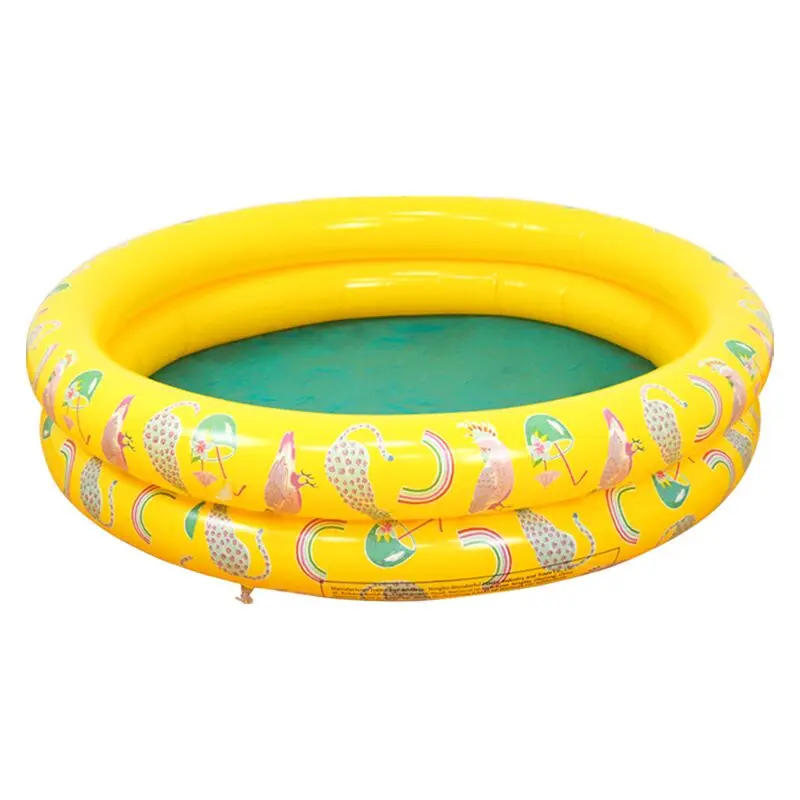 

River water tubes inflatable tube swimming ring and swimming pool inflatable swim ring with leaf print for kids and adults, Gold