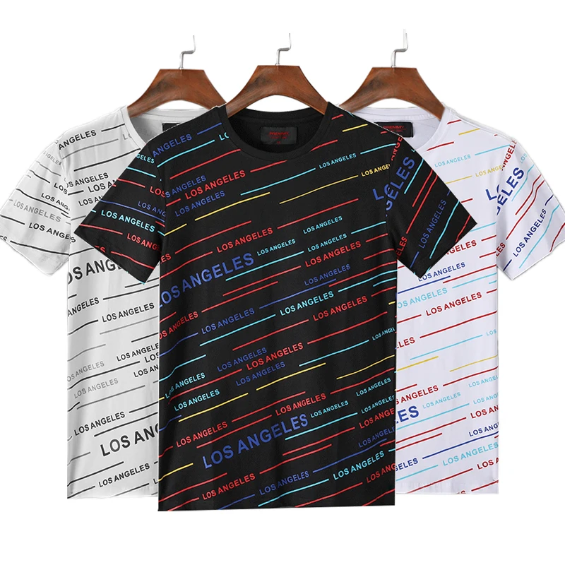 

JET FUEL Full Print Tshirts Men Short Sleeves T Shirt Men Cotton T-Shirt Cartoon Printing
