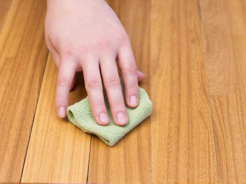 homemade wood floor cleaner