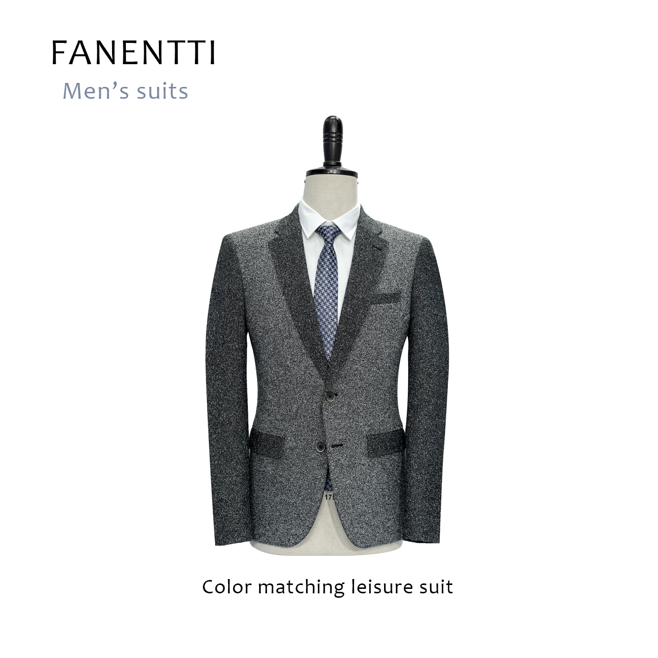 

Custom Logo Blazers For Men Unique Design Mens Blazers Slim Fit Mens Suit Jacket New Fashion Blazer, Grey plaid suit jacket