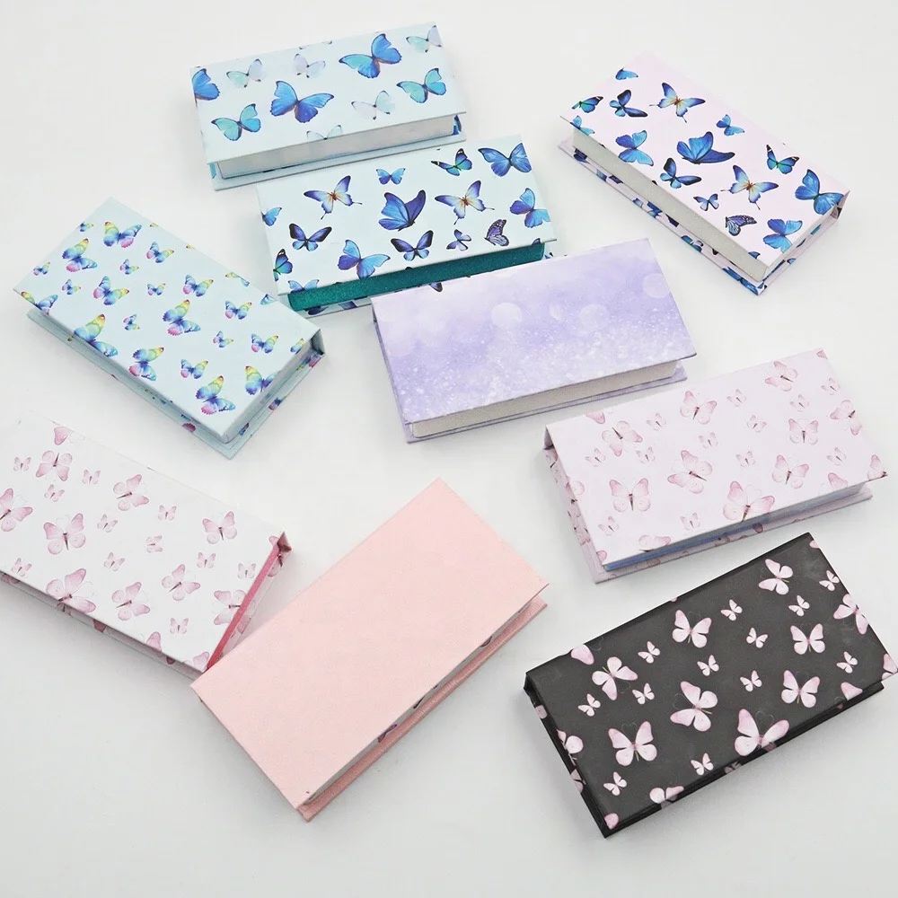 

mink lash vendor custom cute eyelash boxes custom logo packaging, Picture