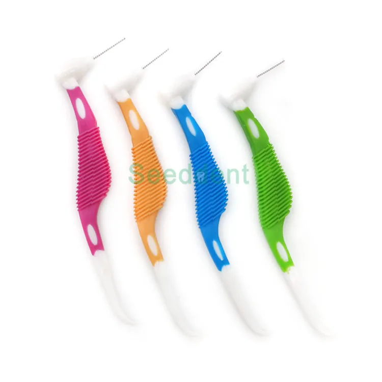 Interdental Brush 0.7mm Rubber Interdental Brush Orthodontic