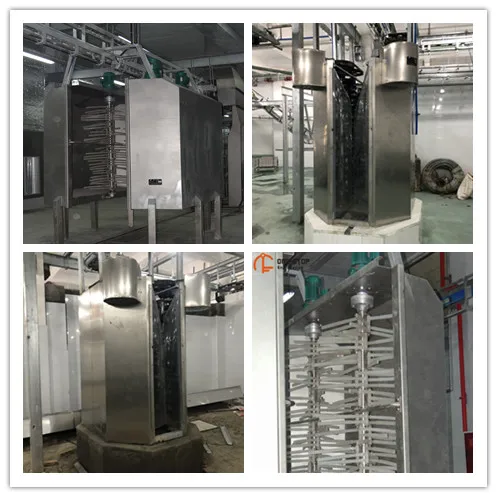 Pig house cleaning machine is used in pig farm slaughterhouse equipment: