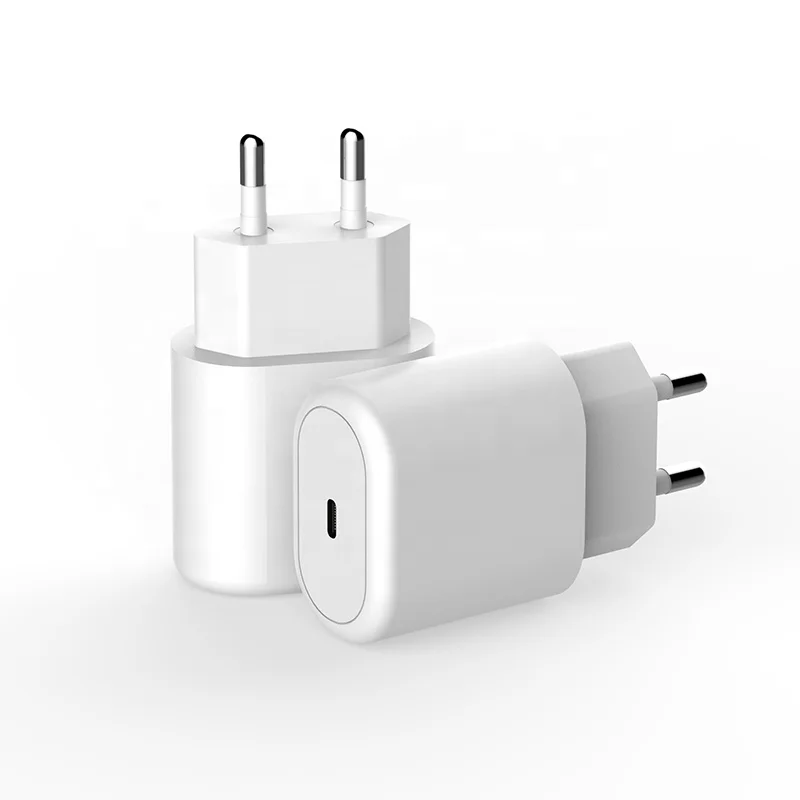 

Korea kc certificate pd phone charger original usb c power adapter 2a 12v mini portable charger for apple 18w charger, White/black