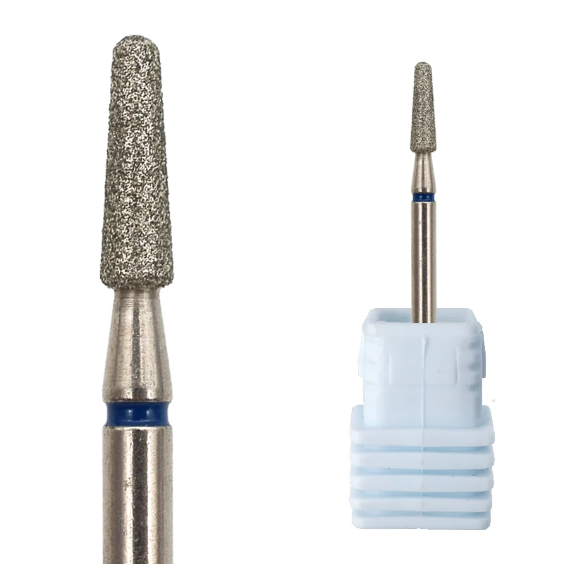 

Russian Diamond Bur Rotary Bit Cuticle Nail Drill Bits from Chiyan, Silver