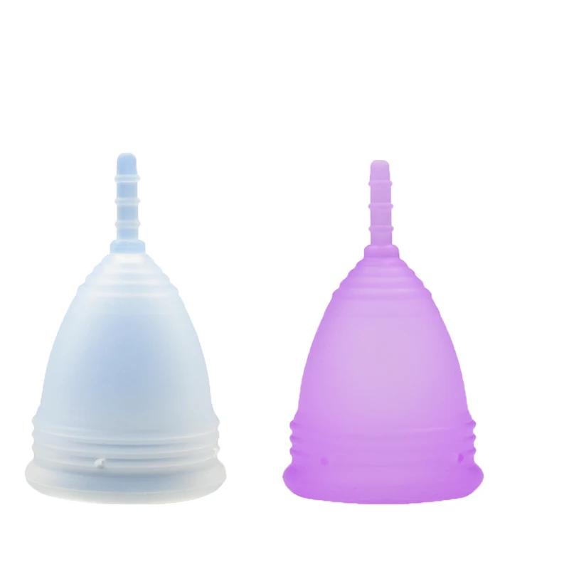 

Aneercare Product Organic Wholesale Feminien Hygiene Menstrual Cup, Pink purple white blue