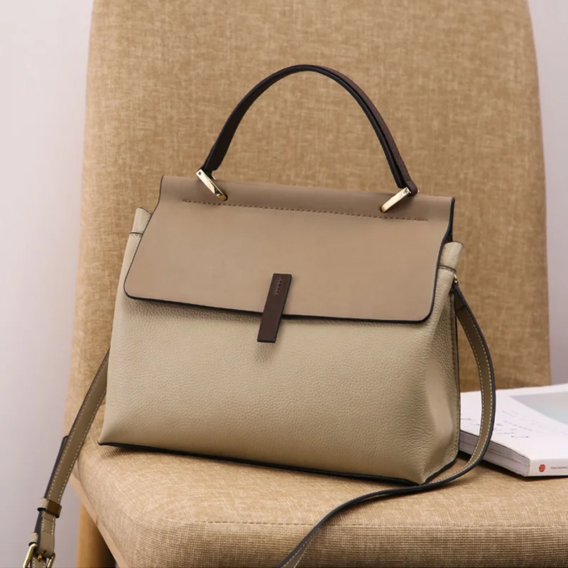 

Latest Fashion Style Ladies Portable handbag High quality Trendy single shoulder Messenger bag Girls handbag, White/black/brown