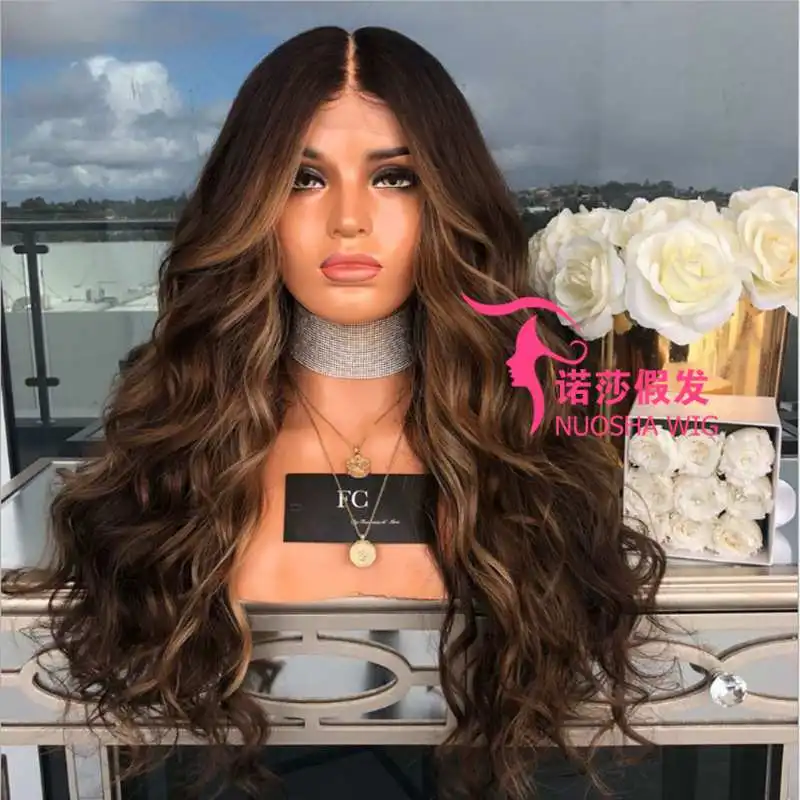 

Hair Short Bob Lace Front Wigs Glueless Natural Wave Synthetic Heat Resistant Fiber Hair Wig With Baby Hair For Black Women