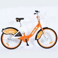 

2020 new design 24/26 inch aluminum anti-theft GPS bluetooth lock public rental bike sharing bicycle