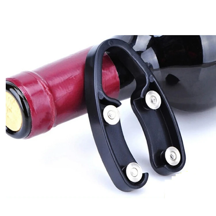 

Easy to Operate Kitchen / Bar wine accessories wine bottle foil cutter, Black