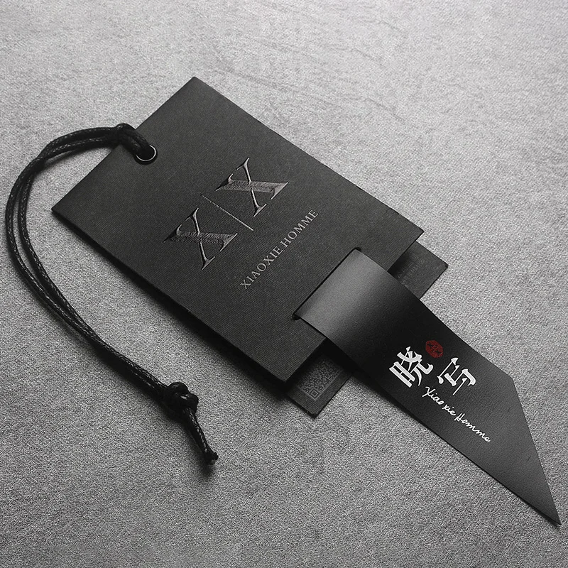 

New china design custom paper hang tag,custom your own logo clothing hangtag