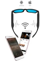 

2020 Amazon New Arrival Smart Music Audio Glasses UV400 Polarized Bone Conduction Wireless Sunglasses with Speaker