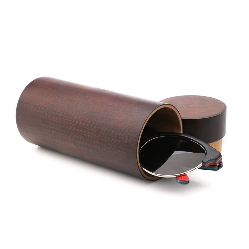 2026 Hot Sale Custom Logo Eco-Friendly Bamboo Eyeglasses Case and Stylish Glasses Case & Bag