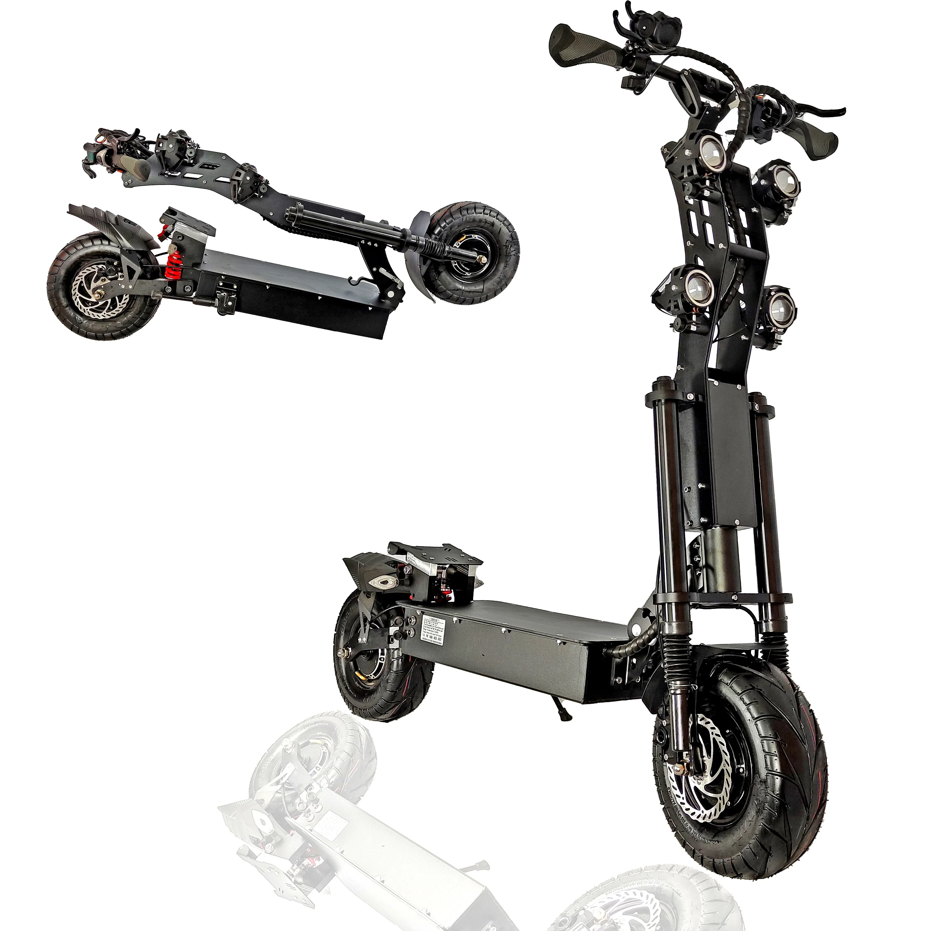

High Quality CE SN13 8000W Electric Scooters For Sale, Black