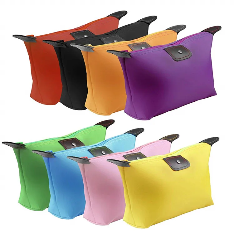 

Promotional Gift Waterproof Lightweight RPET Polyester Travel Makeup Custom Cosmetic Bag