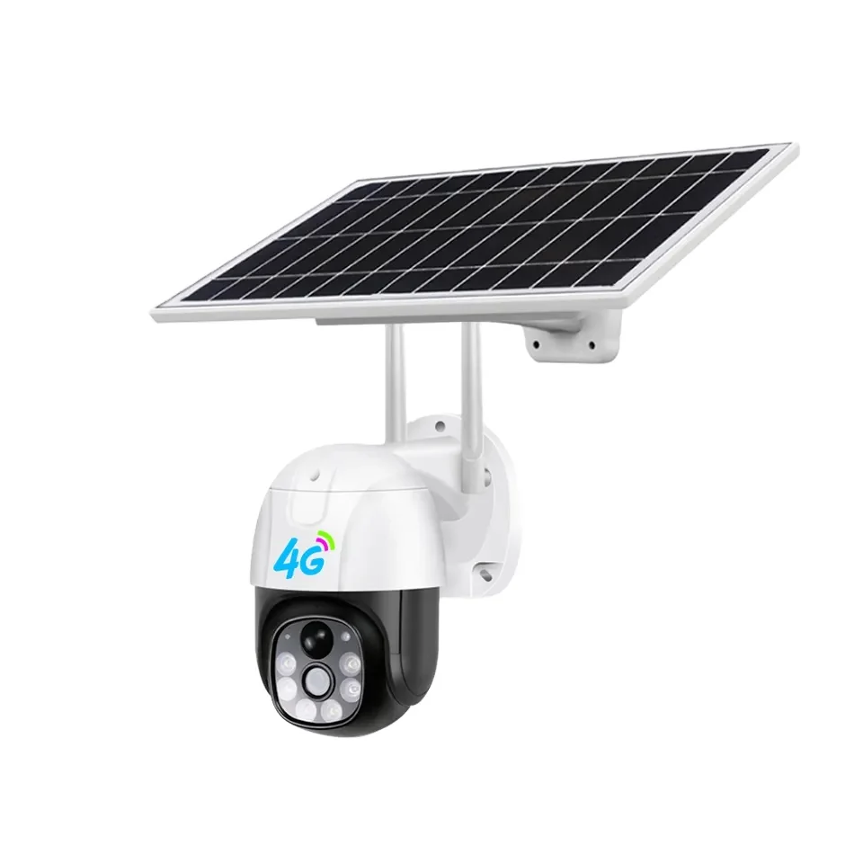 

wireless outdoor solar power ptz camera with wifi or 3G/4G/LTE Sim card cctv security camera S10 6pcs 3000mA battery UBOX UBIA