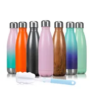 

2019 Amazon Hot 17oz Leak Proof Insulated Water Bottle Double Wall Vacuum Stainless Steel Bottle Keeps Hot and Cold Drinking