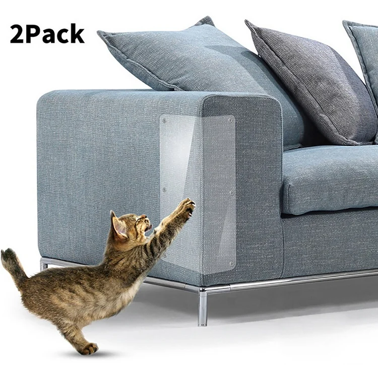 

Cat Couch Protector 2 Pack Pet Furniture Protector Cat Scratching Guard for Sofa, Customized