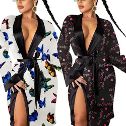2021 designer silk satin sleepwear pajamas yes dad