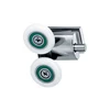 Glass shower door pulley wheel bath room shower enclosure double roller