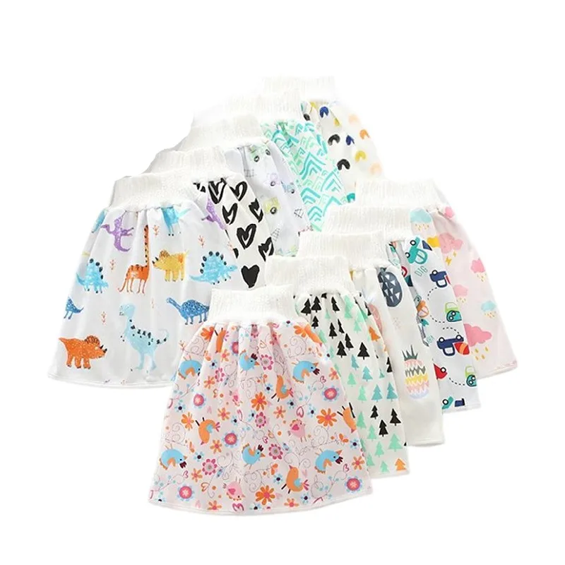 

Baby Cotton Training Pants Infant Cloth Diaper Infants Nappies Washable Baby Potty Training Skirt, Available for choose or customized