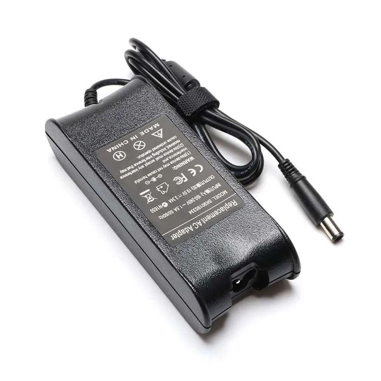 

Laptop AC Adapter Charger 65 Watt 19.5v 3.34a LA65NS2-01 Compatible with Dell 7.4mm Tip, Black