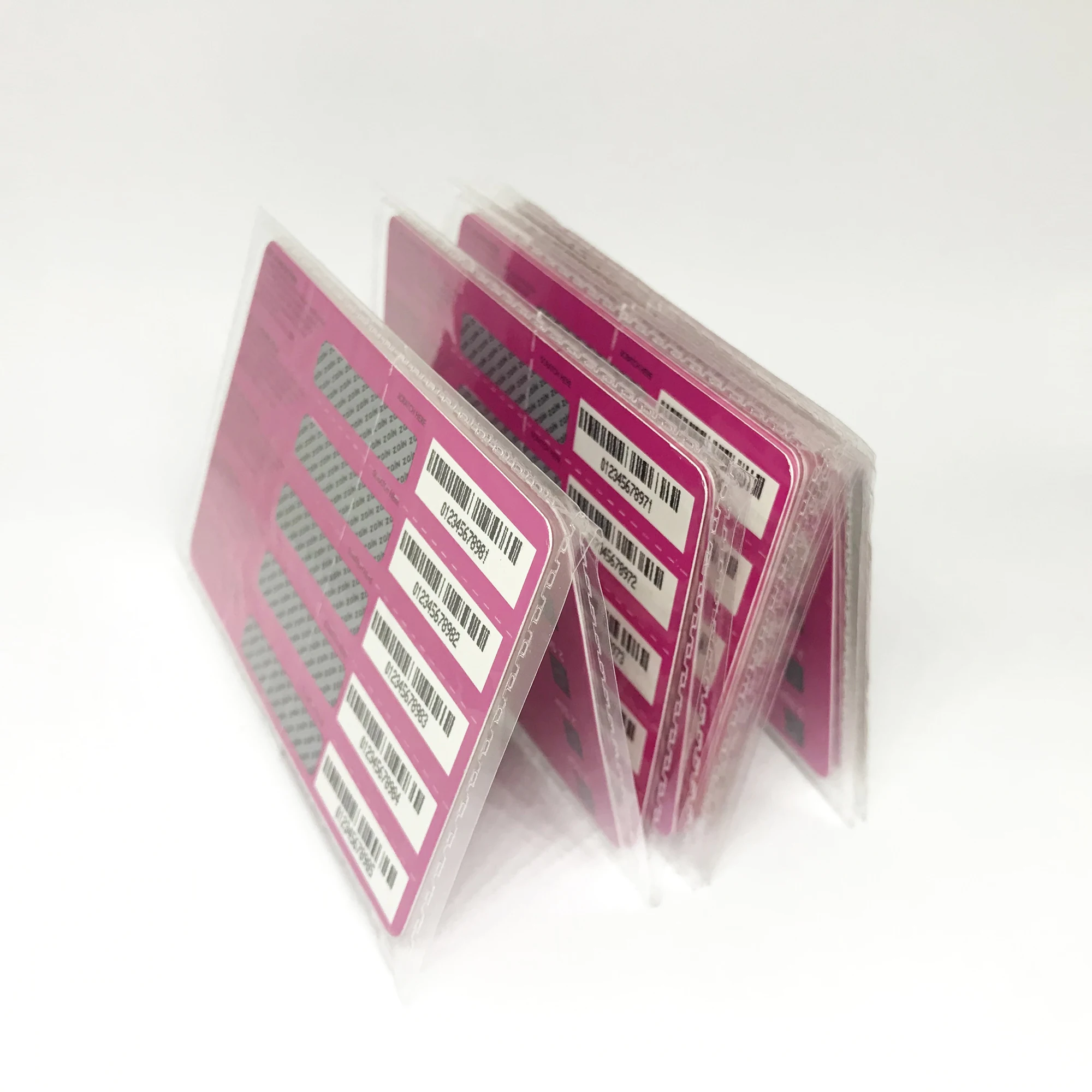 
Paper lottery scratch ticket card 