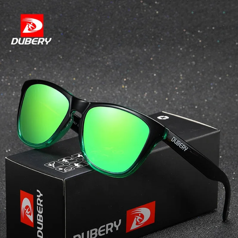 

2021 DUBERY 181 Hot Sale Men's luxury Riding Sports Polarized high quality motocross Sunglasses men luxury river