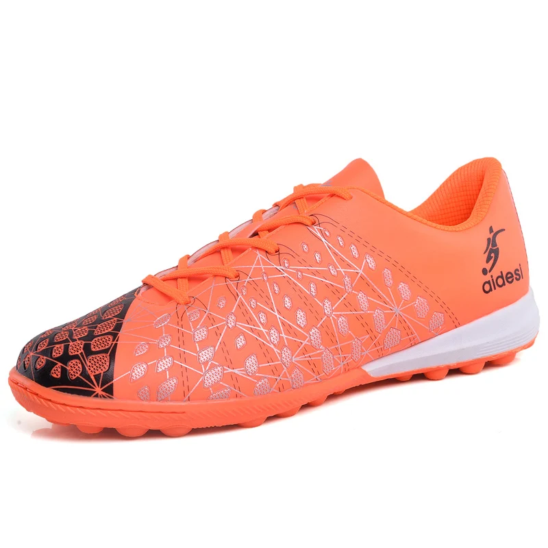 

Football shoes soccer zapatillas fashion trainer sneakers sports outdoor Comfortable football shoe soccer cleats, 4 colors