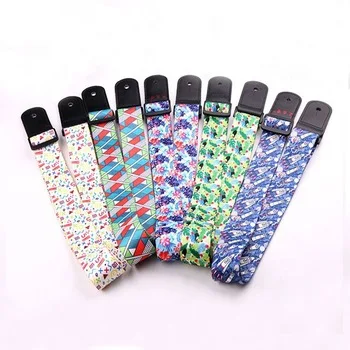 

MEETEE R75 Multicolor Polyester Ukulele Belt Guitar Strap with Plastic Buckles