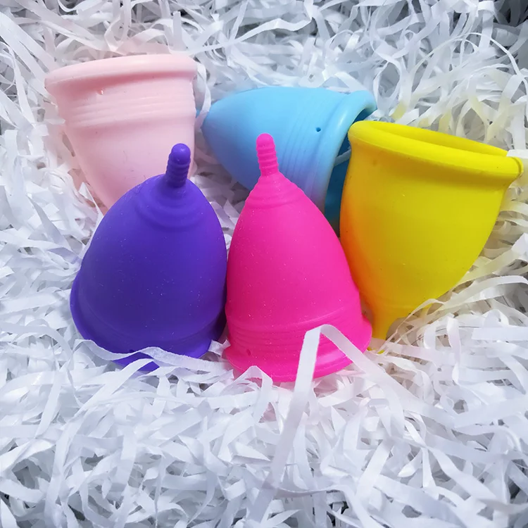 

Wholesale Medical Grade Teen Period Menses Cup Copa Mestrual Cup, 10 color in stock
