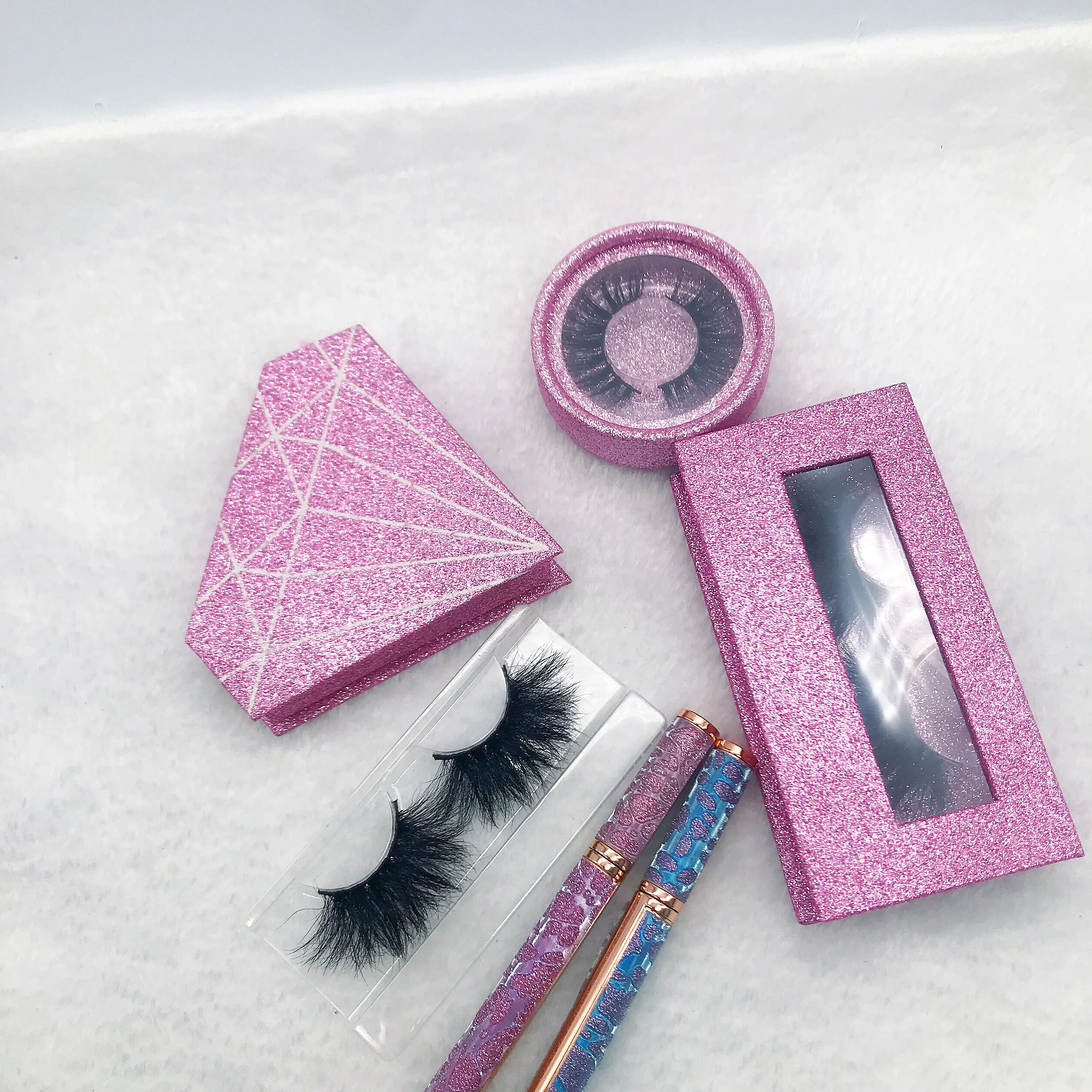 

Handmade 4d mink eyelashes set full strip mink eyelash lashes with cheap price