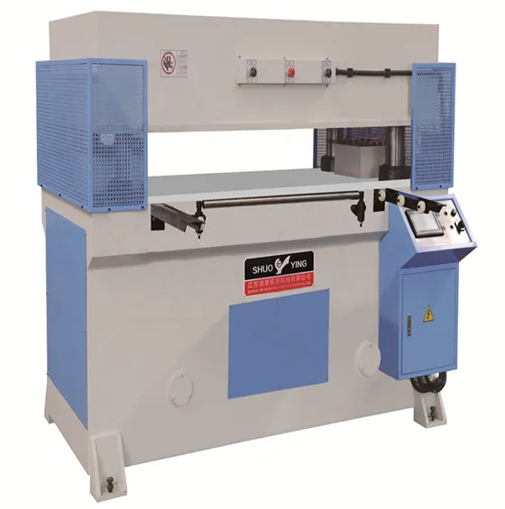 
PVC LVT EVA rubber floor hydraulic cutting machine 