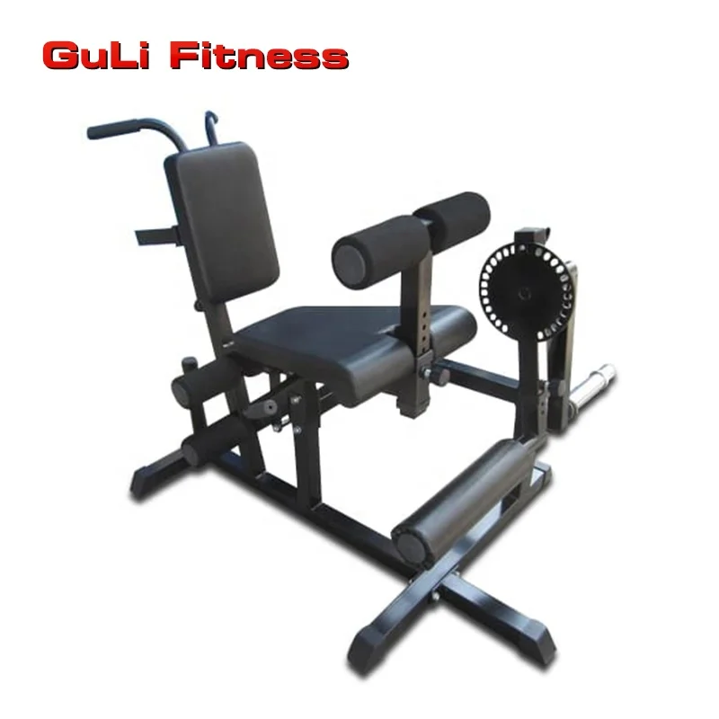 

Multi Function Station Leg Exerciser Seated Adjustable Plate Loaded Leg Extension Leg Curl Machine Fitness Training Equipment, Black/grey/white or customized