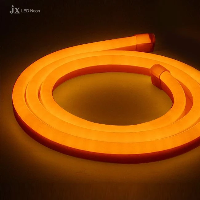 Round shaping free led neon tube replace glass neon