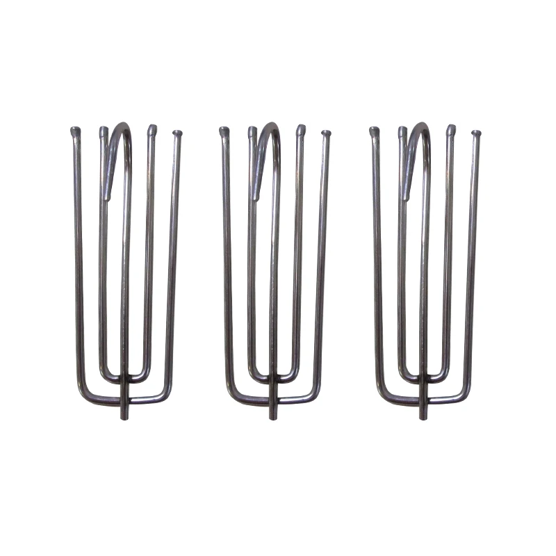 Stainless Steel Curtain Clip Tape Hooks Metal Decorative Curtain