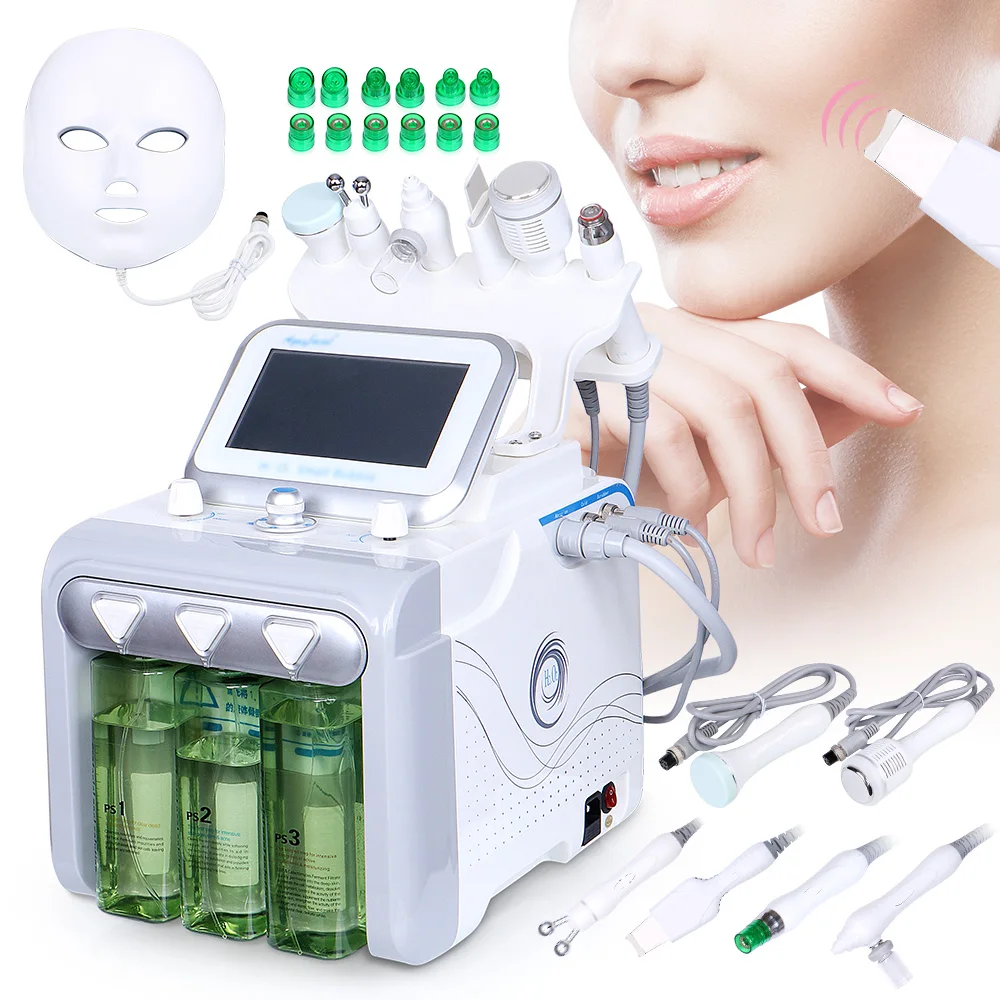 

Vacuum RF water Oxygen Jet Spray Facial BIO Ultrasonic cavitation Skin Tightening machine