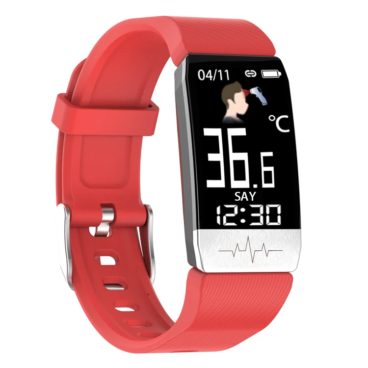 

Hot sale Fitness Tracker Bracelet Smart Waterproof Heart Rate Body Temperature Monitoring sport watcj Smart Watches New Arrivals, As picture