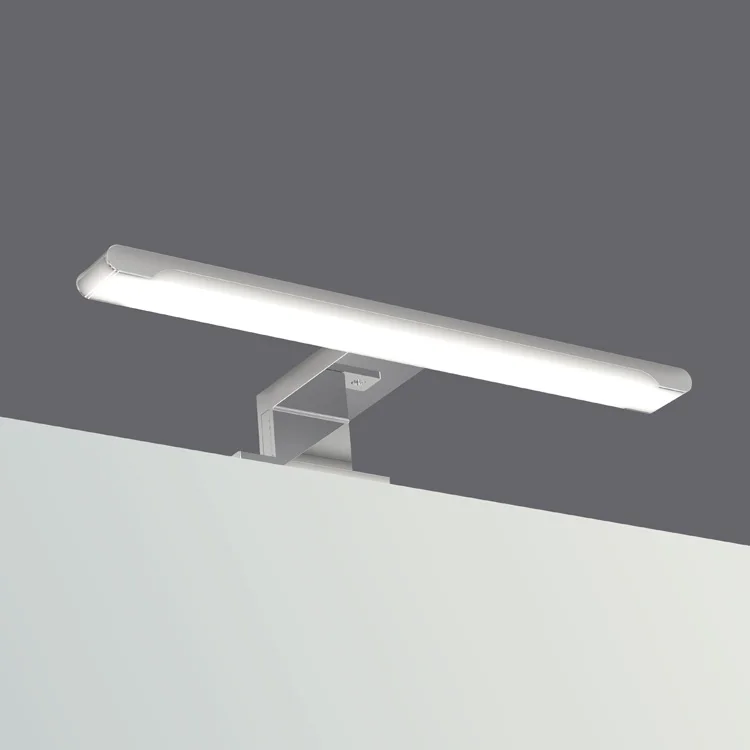 Wholesale price simple modern indoor white waterproof bathroom led mirror light