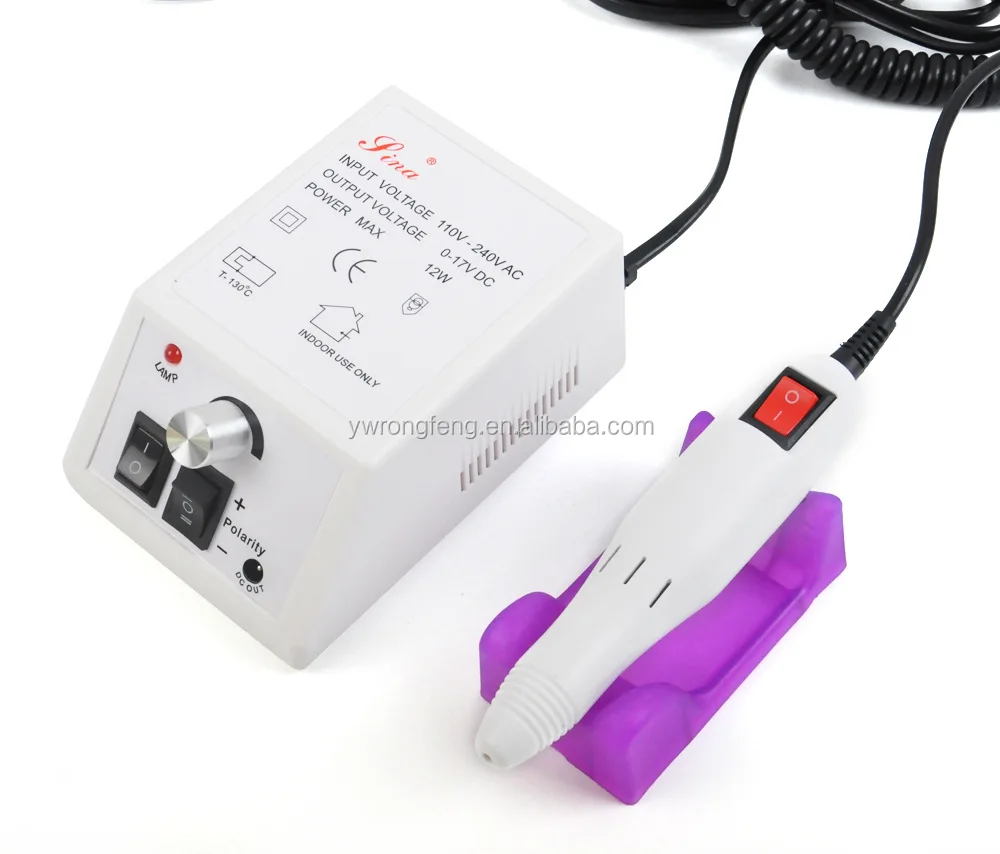 Faceshowes Electric Nail Drill Manicure Machine With Drills 6 Bits