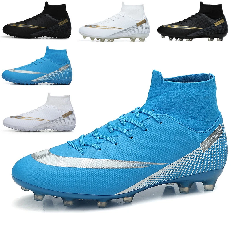 

Sale football boots men gurds ball white boot outdoor soccer shoes