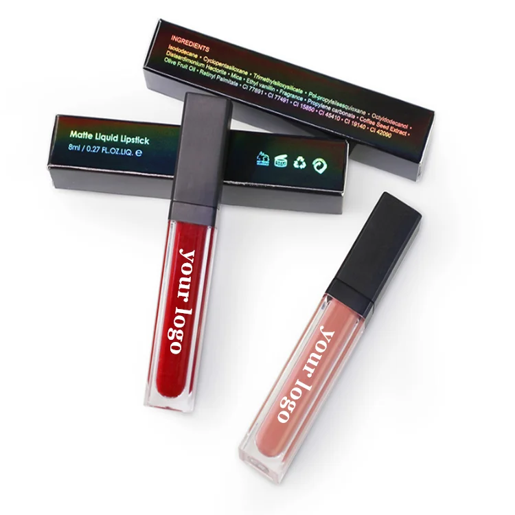 

33 Colors Liquid OEM Matte Pigment Kit Wholesale Lipgloss Custom Logo Vendor Private Label Lip Gloss