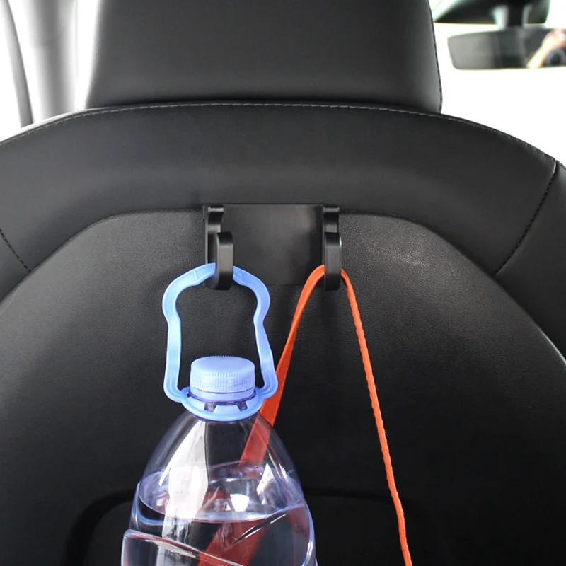 2023 Tesla Model 3 Accessories 2 Pack Model 3/Y Car Seat Back Folding Hook for Model Y G114