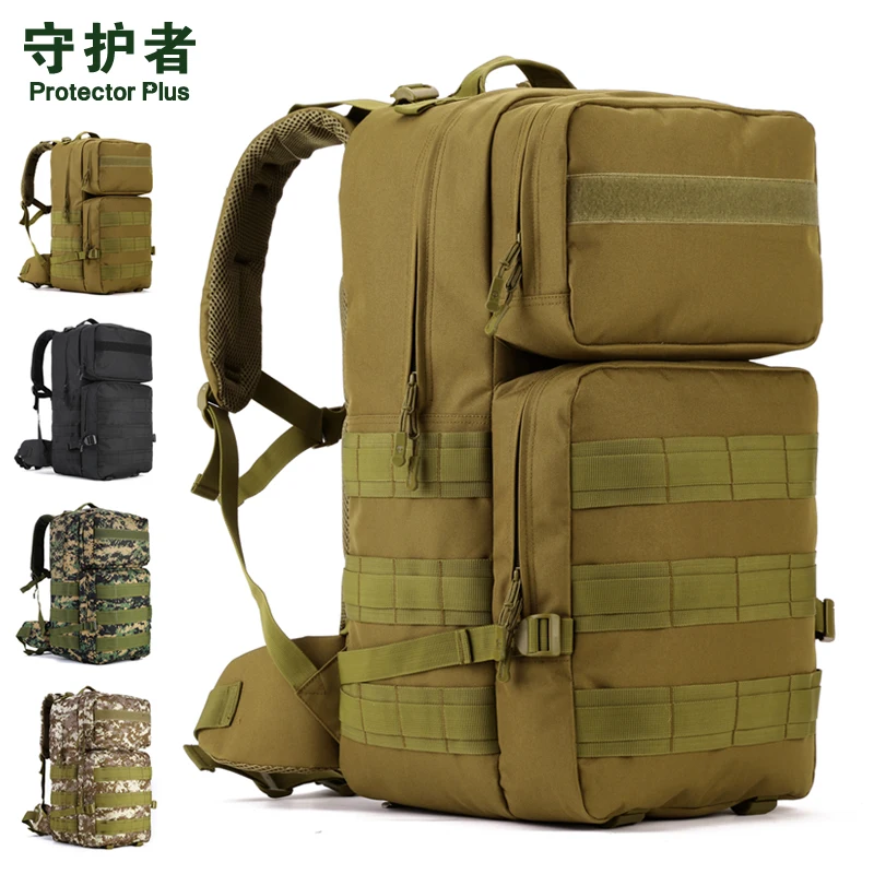 

2022 new waterproof tactical backpack military bag cheap tactical bag pack, Brown/black/desert digital/jungle digital