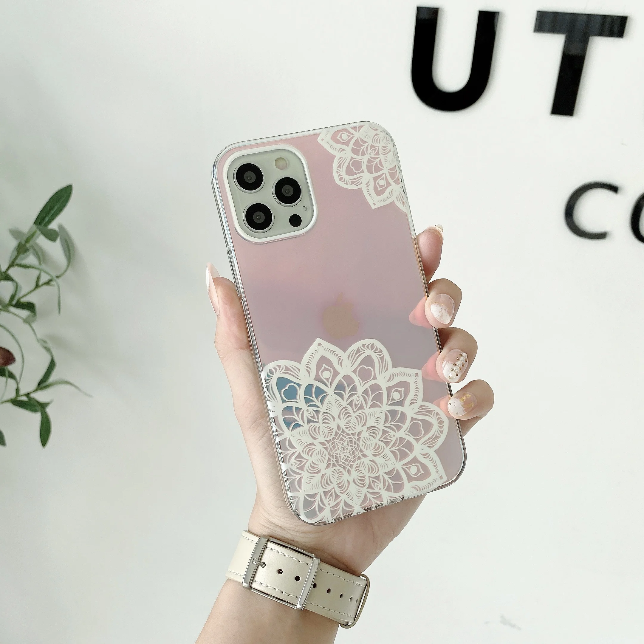 

Laser Back Cover for iPhone X XR Xs Max 11 Pro MAX 7 8 8Plus SE 2020 Phone Case for iPhone 11 Soft Cover