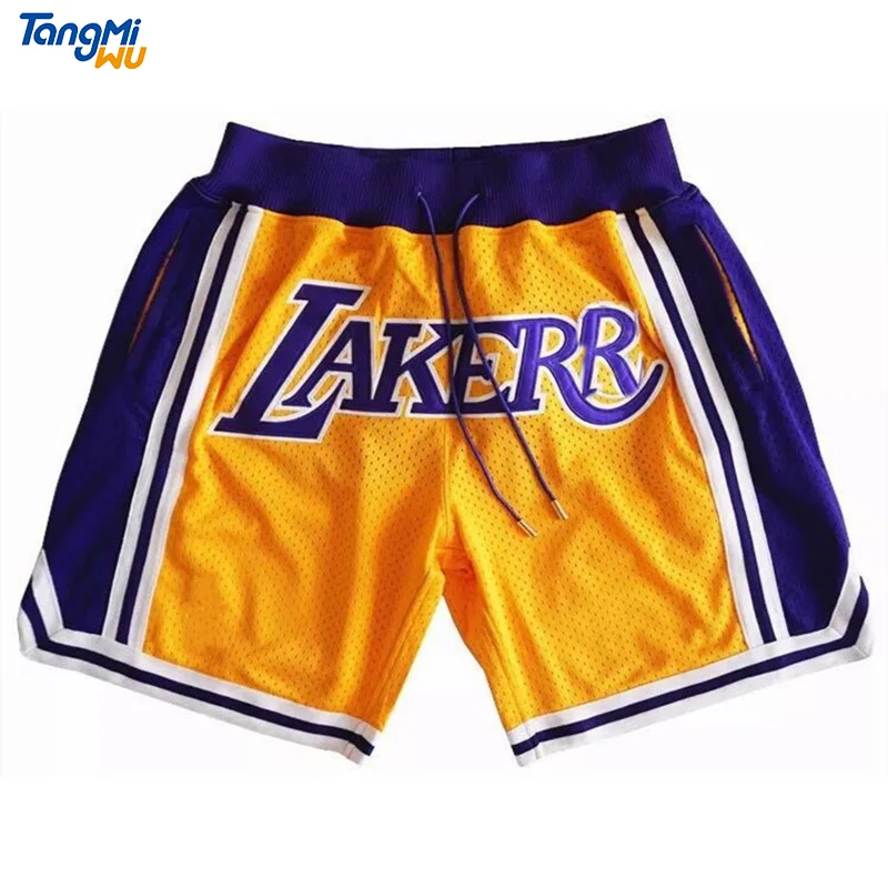 

TMW mba short custom logo short star embroidery men team wear retro basketball short mesh basketball shorts