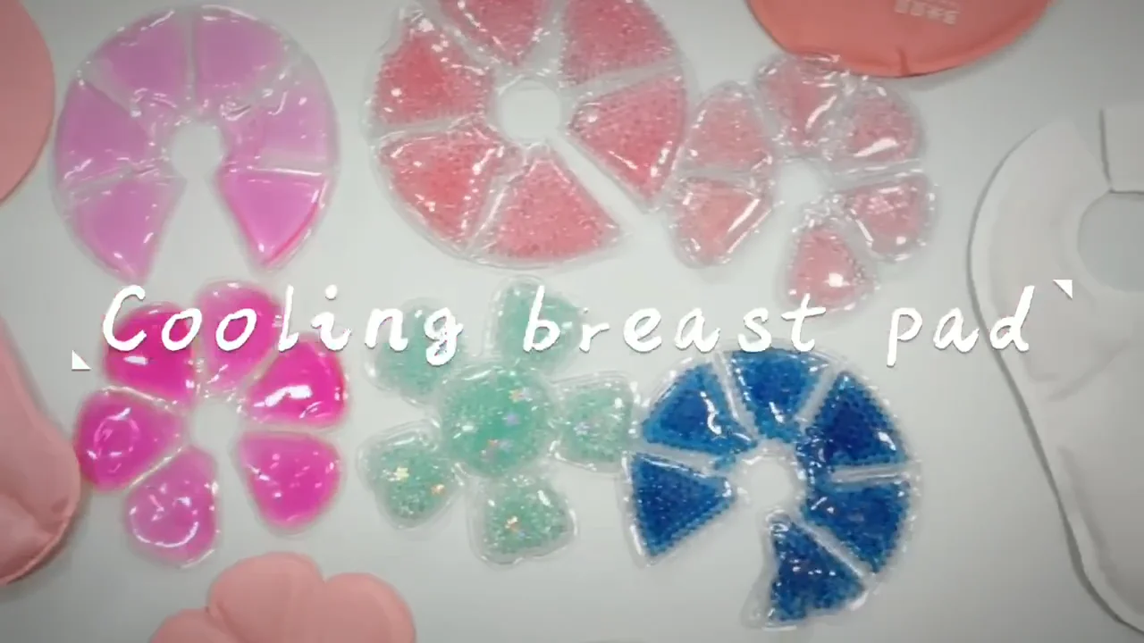 Mom Nipple Relieve Pain Hot And Cold Pad Therapy Gel Ice Pack For